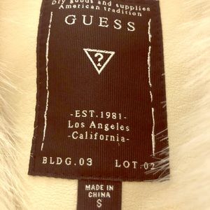 Guess faux fur vest